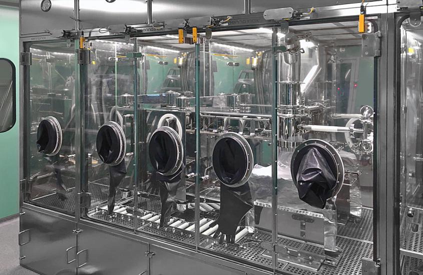 Open RABS for semiautomatic  filling line - small 